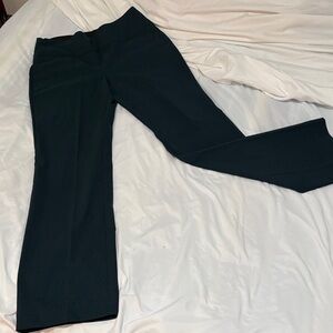 Apt. 9 Classic Dark Green Straight Leg Pants